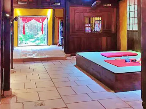 photo of the interior of Japanese Culture Space (Japanese Culture Gallery) in Hoi An in Vietnam