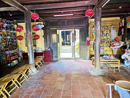 exhibits in the Museum of Folk Culture in Hoi An in Vietnam