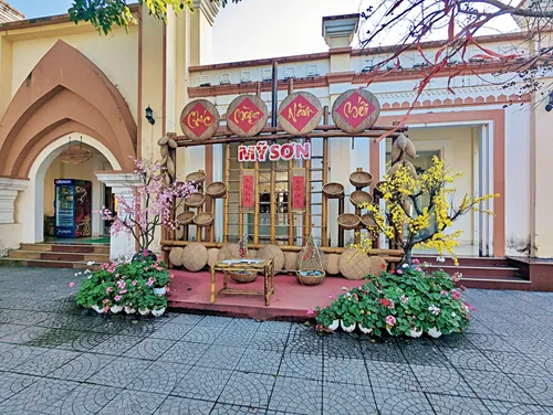 Main entrance of the My Son Sanctuary near Hoi An in Vietnam