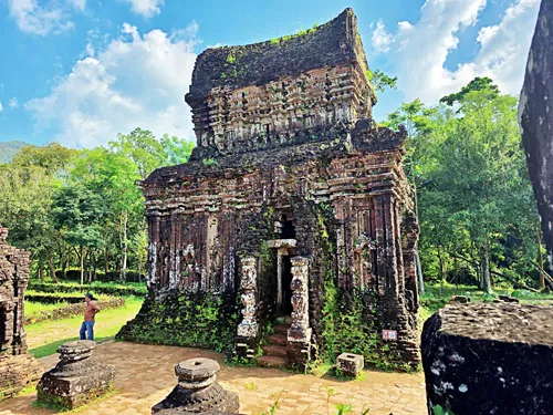 B5 – The Kosagrha (Fire-House or Ritual Storehouse) at My Son Sanctuary near Hoi An in Vietnam