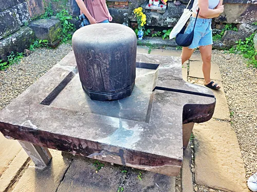 Linga in the My Son Sanctuary near Hoi An in Vietnam