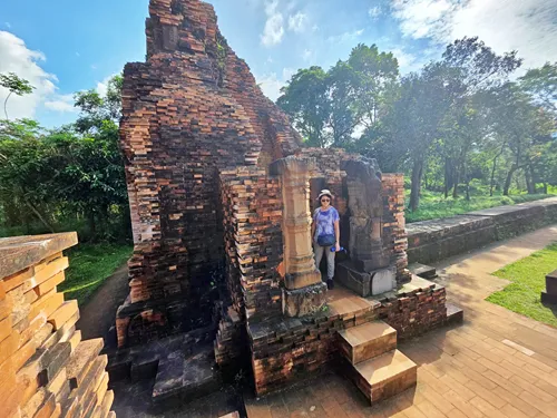 Structures A12–A13 – Supporting Shrines and Halls at My Son Sanctuary near Hoi An in Vietnam