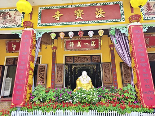 Pháp Bảo Temple in Hoi An in Vietnam