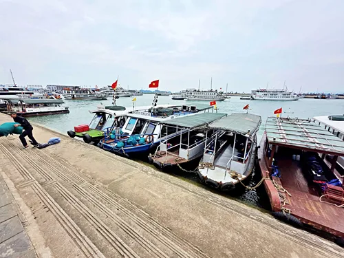 Cruise Dock for Ha Long Bay Area Cruises in Vietnam