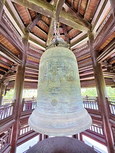Bell Tower (Gác Chuông) at Bai Dinh Pagoda in Ninh Binh in Vietnam