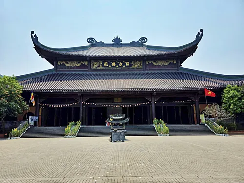  at Bai Dinh Pagoda in Ninh Binh in Vietnam