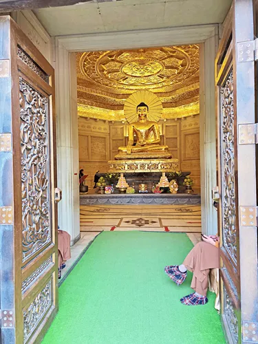 Tháp Bảo Thiên (Bái Đính Stupa) at Bai Dinh Pagoda in Ninh Binh in Vietnam in Vietnam