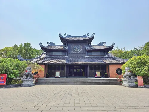 Tam Quan Gate at Bai Dinh Pagoda in Ninh Binh in Vietnam