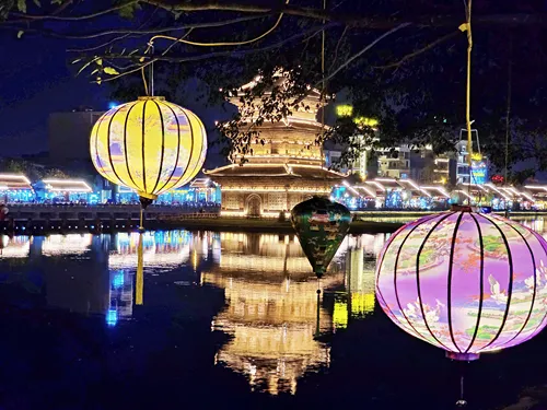 Hoa Lu Old Town in Ninh Binh in Vietnam