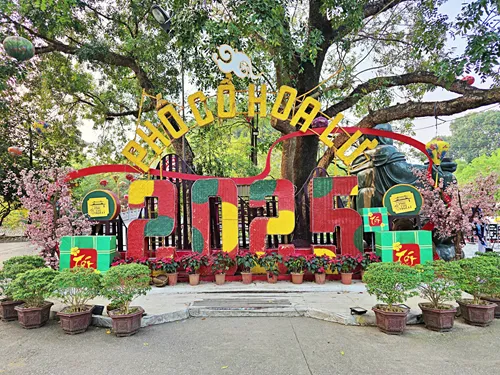 Hoa Lu Old Town in Ninh Binh in Vietnam