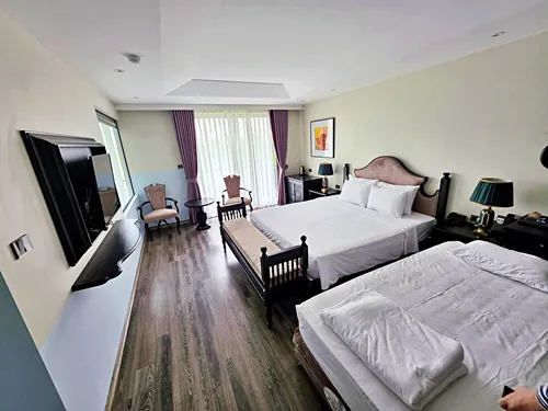 photo a bedroom at Lalita Boutique Hotel and Spa Ninh Binh in Vietnam